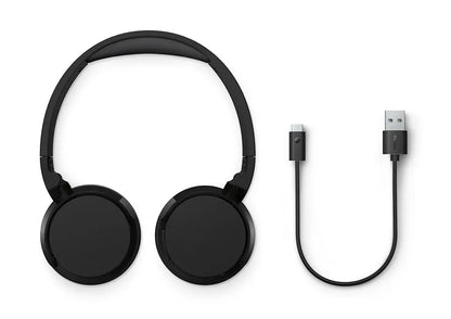Консюмър и гейминг слушалки Philips Headphones with mic up to 25 hours playtime black