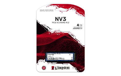 Вътрешни SSD Kingston Technology KINGSTON 4TB NV3 M.2 2280 NVMe SSD