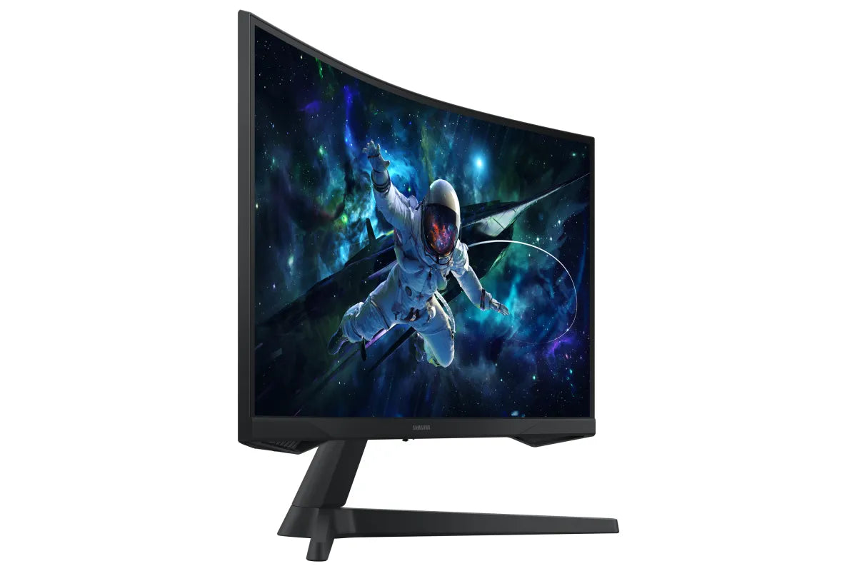 Гейминг монитор Samsung Odyssey G5 27inch Monitor VA 2560x1440 Curved 1000R 16:9 165hz 300cd/m2 1ms MPRT HDR10 HDMI DP