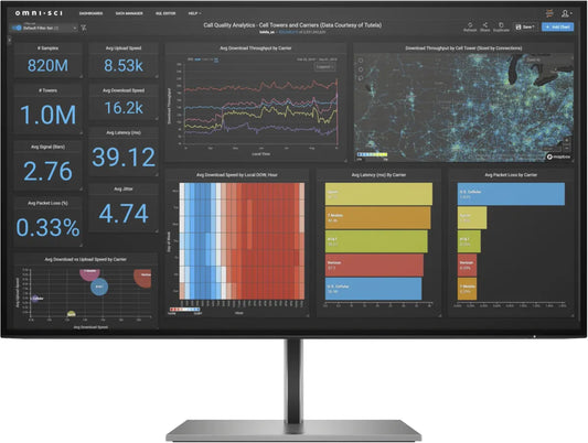 Бизнес монитор HP Z-Display Z27q G3 27inch IPS QHD 2560x1440 16:9 1000:1 350cd/m2 5ms HDMI 2.0 DP 1.4 4xUSB-A 3.2