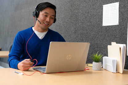 Бизнес слушалки HP Poly Blackwire 8225 Stereo USB-C Headset +USB-C/A Adapter SmartBuy