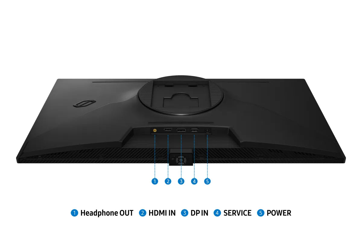 Гейминг монитор Samsung LS27HG612SUXEN 27inch 2560x1440 OLED 240Hz 0.03ms 16:9 200cd/m2 HDMI DP Black