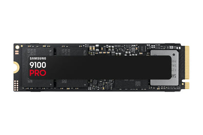 Вътрешни SSD Samsung 9100 PRO SSD NVMe M.2 2TB PCIe 5.0 14.800 MB/s Read 13.400 MB/s Write Internal SSD for Gaming and video editing Black
