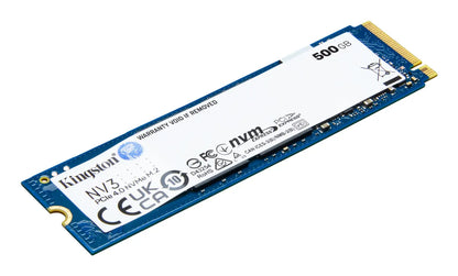 Вътрешни SSD Kingston Technology KINGSTON 500GB NV3 M.2 2280 PCIe 4.0 NVMe SSD