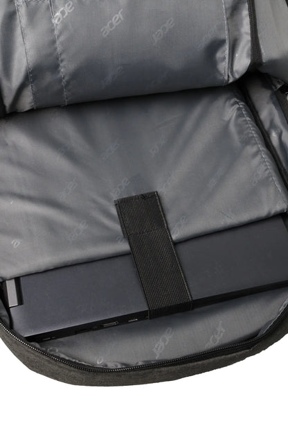Чанта за преносим компютър Acer urban backpack grey & green 15.6inch
