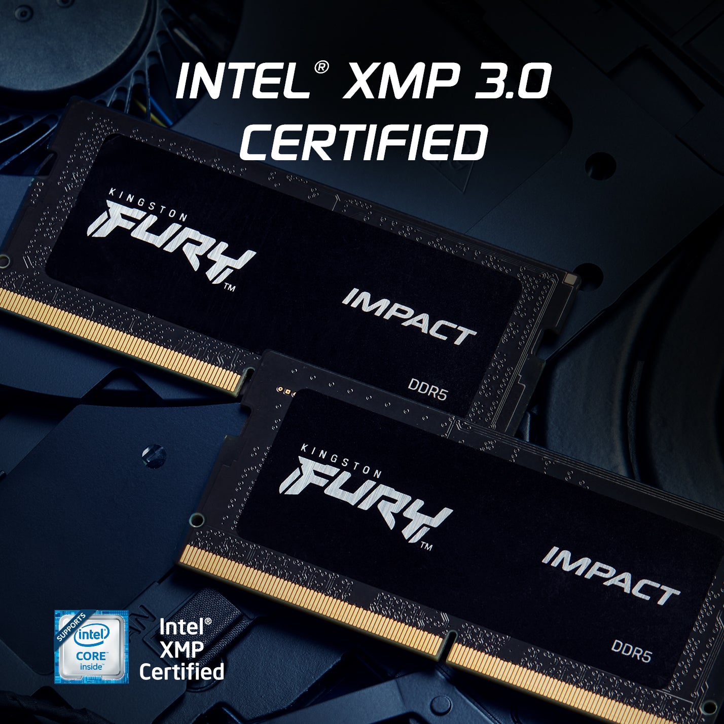 Памет за мобилен компютър Kingston Technology KINGSTON 16GB 5600MT/s DDR5 CL40 SODIMM FURY Impact PnP