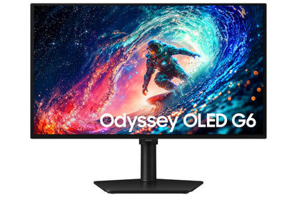 Гейминг монитор Samsung LS27HG612SUXEN 27inch 2560x1440 OLED 240Hz 0.03ms 16:9 200cd/m2 HDMI DP Black