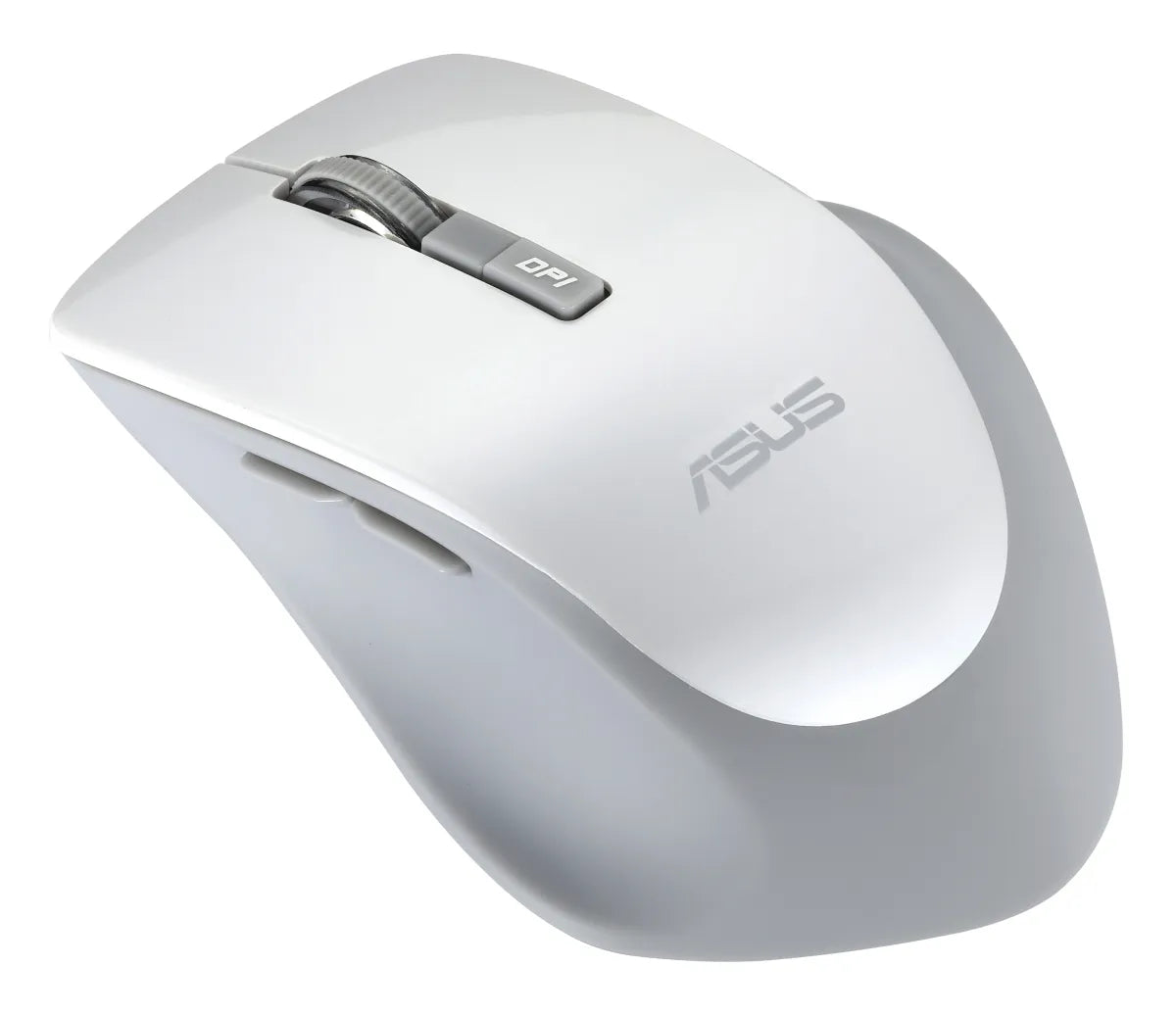 Мишка - безжична ASUS Optical Mouse WT425 Wireless 1600dpi 6 butons 65g 104x68x40mm Silent mouse click design for right hand White