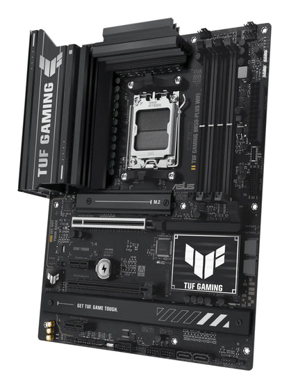 Гейминг дънна платка ASUS TUF GAMING B850-PLUS WIFI AM5 DDR5 ATX MB 1xHDMI 1xDP 3xM.2 4xSATA