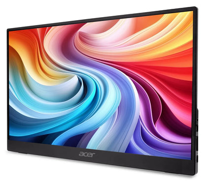Бизнес монитор Acer Monitor Portable PM161QB1bmiuux 15.6inch LED IPS 16:9 FHD 60Hz Flat HDMI 1.4 + 2xType-C 2year Standard Warranty