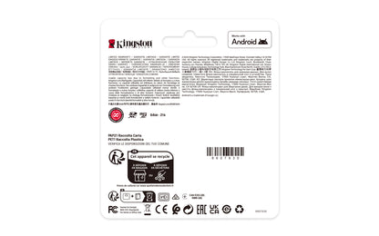 Памет SD Kingston Technology KINGSTON 256GB microSDXC Canvas Select Plus Gen3 150MB/s A1 Card + Adapter