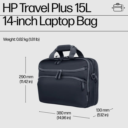 Чанта за преносим компютър HP Travel Plus 15L 14inch Laptop B Bag