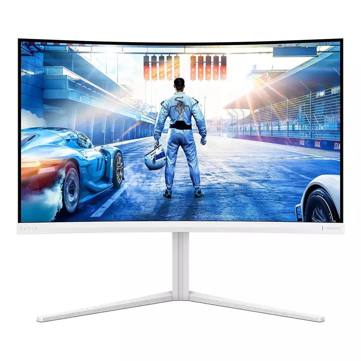 Гейминг монитор Philips 32M2C5501/00 31.5inch 2560x1440 VA Curved 1500R 130mm EVNIA 5000 Ambiglow Curved QHD 2K 180Hz Fast VA 1ms GtG HDR10