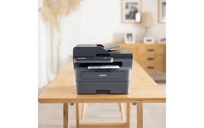Мултифункционален лазерен монохромен принтер Brother MFCL2802DNYJ1 MFP Mono Laser 32ppm 128MB Duplex 2 Line LCD 250 paper tray Up to 700 page inbox toner USB&LAN 1200x1200