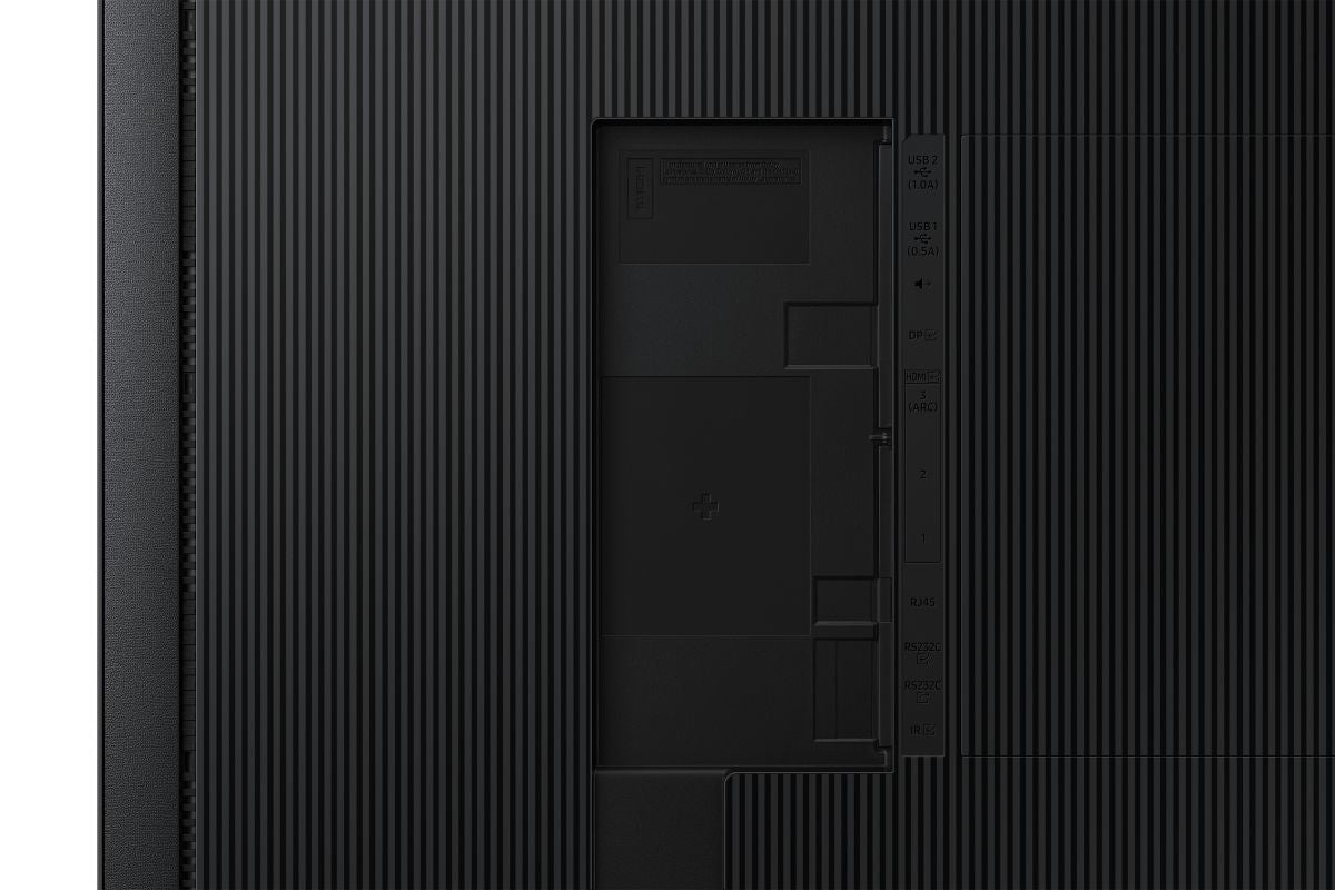 Професионален дисплей Samsung 75inch UHD/4K 16:9 QM75C Slim-LED 500nits Speakers 2x10W black 3xHDMI 2.0 DP 1.2 USB 2.0 x 2 Ethernet WiFi Dualband BT