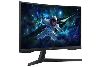 Гейминг монитор Samsung Odyssey G5 27inch Monitor VA 2560x1440 Curved 1000R 16:9 165hz 300cd/m2 1ms MPRT HDR10 HDMI DP