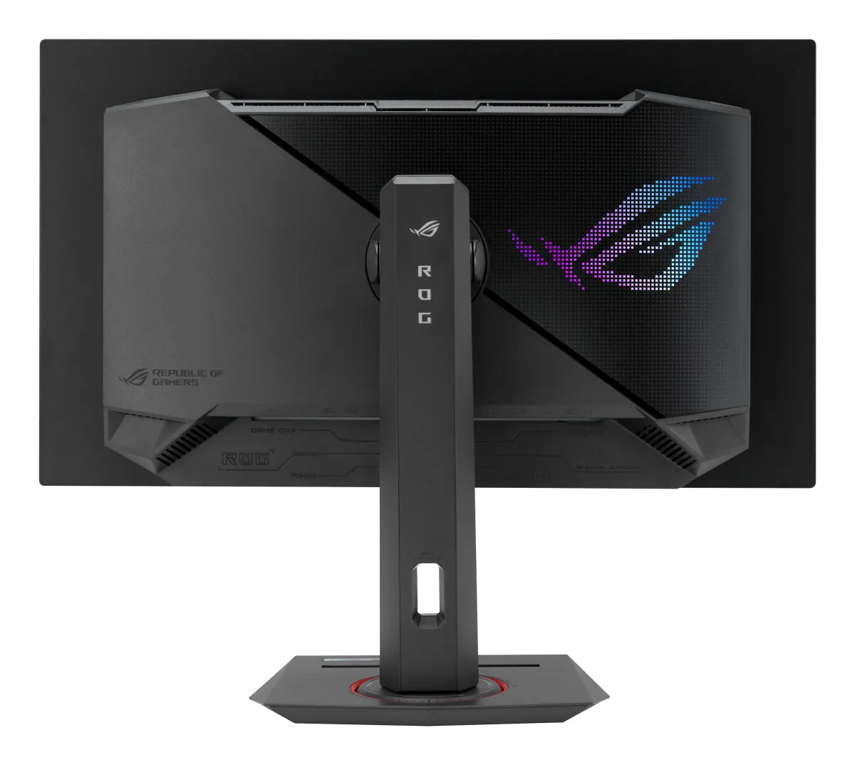 Гейминг монитор ASUS XG27UCDMG 26.5inch QD-OLED UHD 16:9 240Hz 450cd/m2 0.03ms 2xHDMI DP USB-C USB Hub: 3xUSB 3.2 G1 Type-A Black