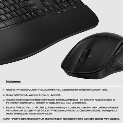 Мишка и клавиатура - безжичн HP 685 CFT Dual-Mode Keyboard Mouse Combo