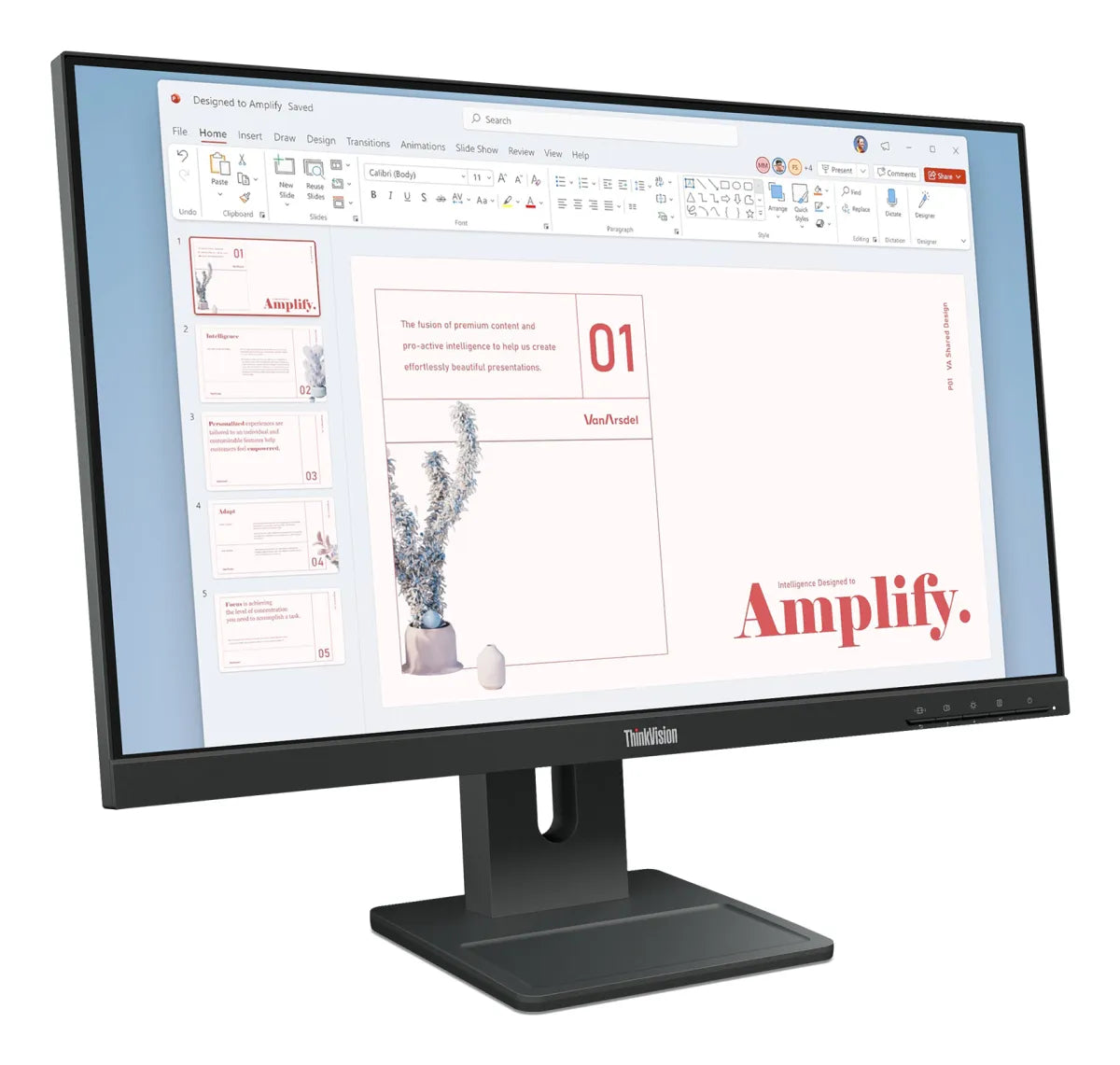 Бизнес монитор Lenovo ThinkVision E24-40 23.8inch IPS 16:9 1920x1080 100Hz 250cd/m2 1300:1 4ms 1xHDMI 1.4 1xDP 1.2 1xVGA 99 sRGB 2Wx2 3Y
