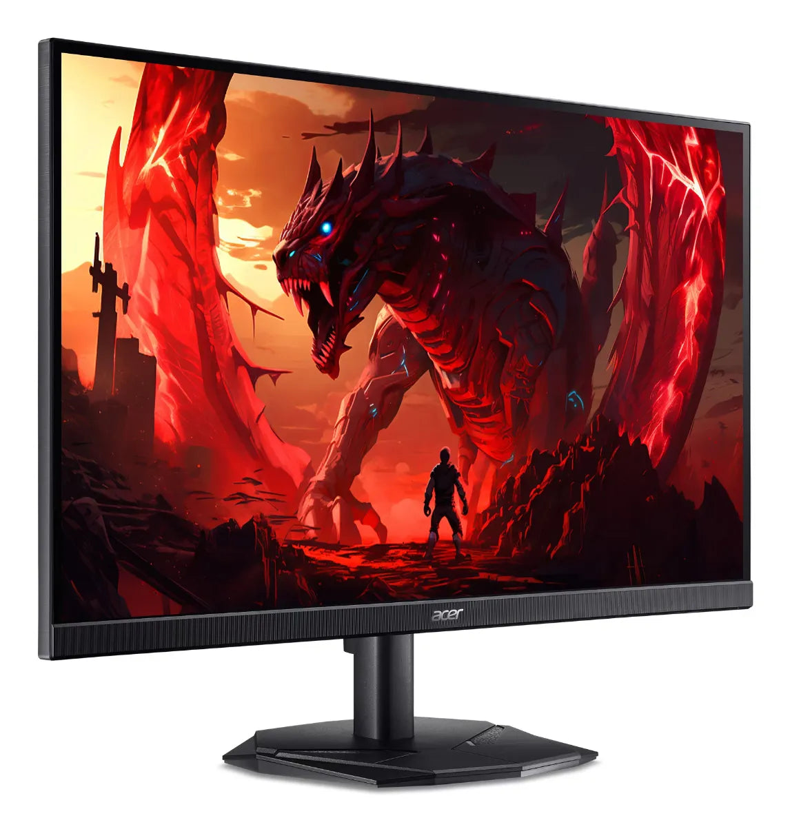 Гейминг монитор Acer Nitro KG241YX3bip 23.8inch VA ZeroFrame 16:9 200Hz 2ms/0.5ms 250nits HDMI DisplayPort HDR10 FreeSync Black