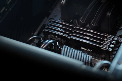 Памет за настолeн компютър Kingston Technology KINGSTON 16GB 5200MHz DDR5 CL40 DIMM FURY Beast Black