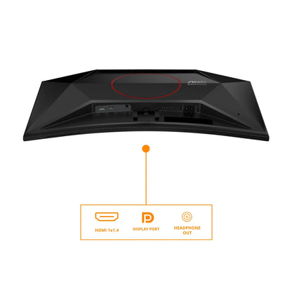 Гейминг монитор AOC Gaming C27G42FE 27inch FHD 16:9 VA 180Hz HDMI x 1x 1.4 DP x 1x 1.2