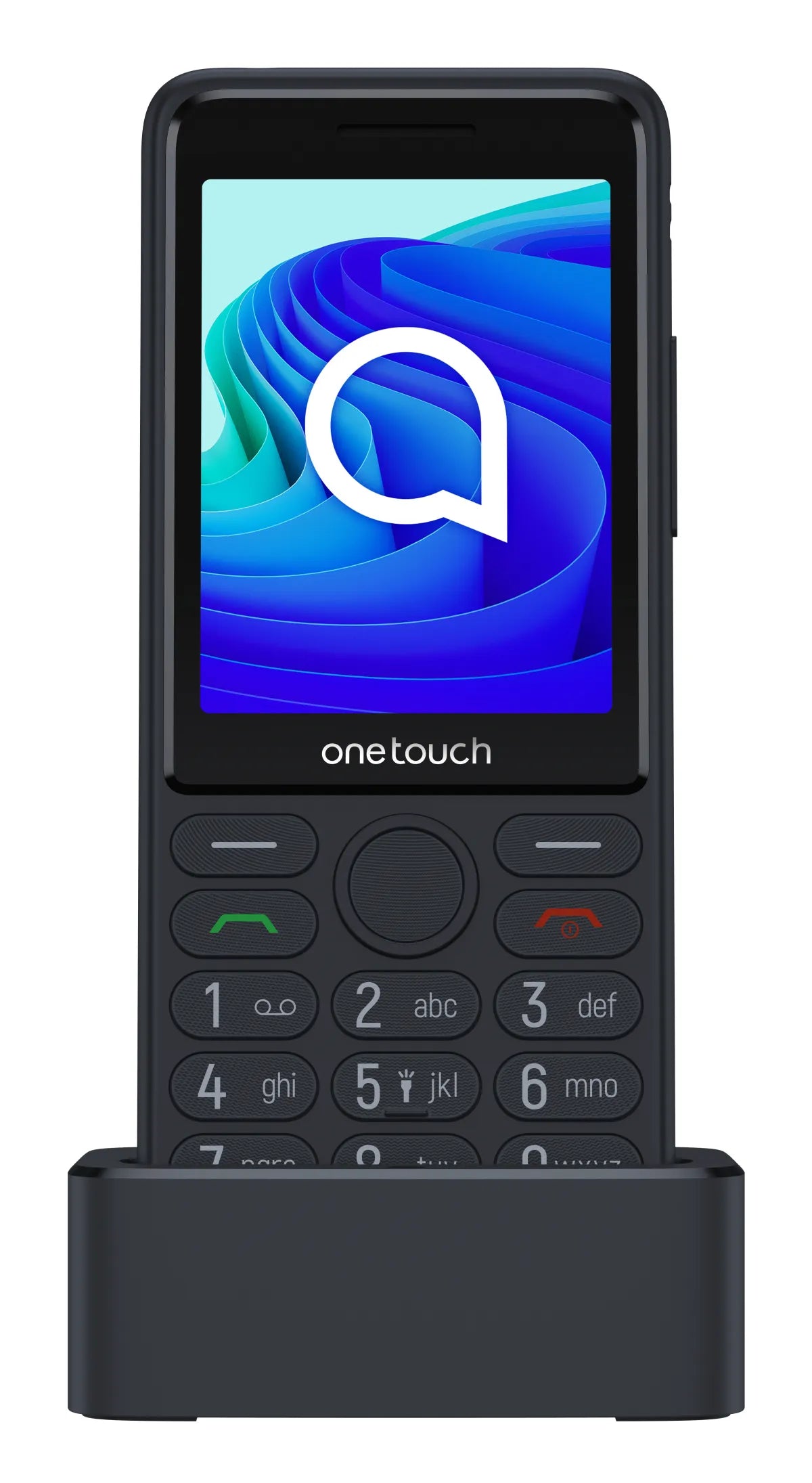 Класически мобилен телефон TCL Feature phone onetouch 4042S Dark night grey