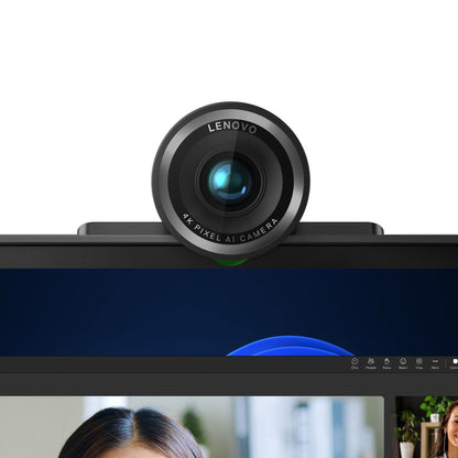 Уебкамера Lenovo 4K Pro Webcam 4K Adjustable FOV90/78/65 Directional Microphone AutoFocus HDR AI Framing/Face USB-C/A 1.5m Detachable Cable