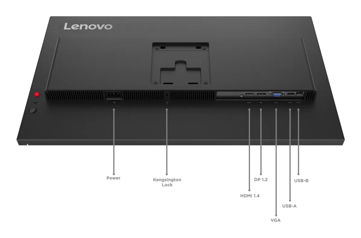 Бизнес монитор Lenovo ThinkVision T27-40 27inch IPS 16:9 1920x1080 100Hz 250cd/m2 1500:1 4ms 1xHDMI 1.4 1xDP 1.2 1xVGA USB-HUB 99 sRGB 3y