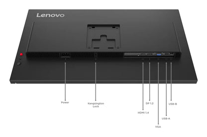 Бизнес монитор Lenovo ThinkVision T27-40 27inch IPS 16:9 1920x1080 100Hz 250cd/m2 1500:1 4ms 1xHDMI 1.4 1xDP 1.2 1xVGA USB-HUB 99 sRGB 3y