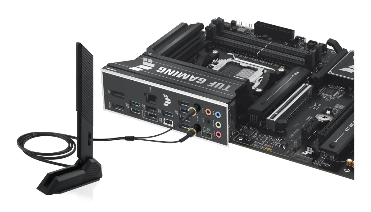 Гейминг дънна платка ASUS TUF GAMING B850-PLUS WIFI AM5 DDR5 ATX MB 1xHDMI 1xDP 3xM.2 4xSATA