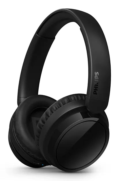 PHILIPS Wireless On Ear Headphone with mic 40mm drivers/closed-back black