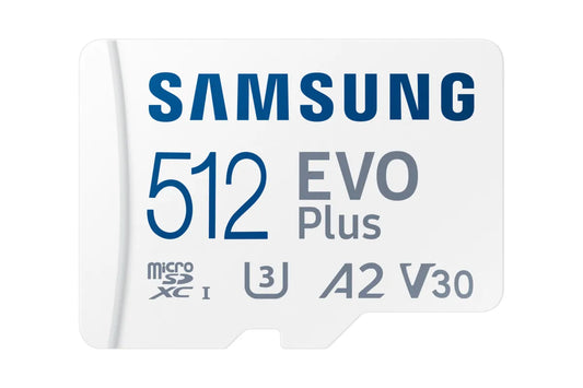 Памет SD Samsung microSD EVO PLUS 512GB 2024 incl. SD Adapter
