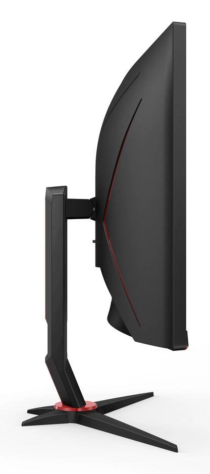 Гейминг монитор AOC CU34G2XP/BK 34inch 3440x1440 VA 180hz High adjustable Stand HDR400 Freesync Premium USB HUB 4x3.0 2xDP 2xHDMI
