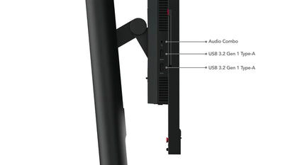 Бизнес монитор Lenovo ThinkVision T24mv-30 23.8inch IPS FHD WLED 250cd/m2 4ms HDMI DP in DP out USB (P)