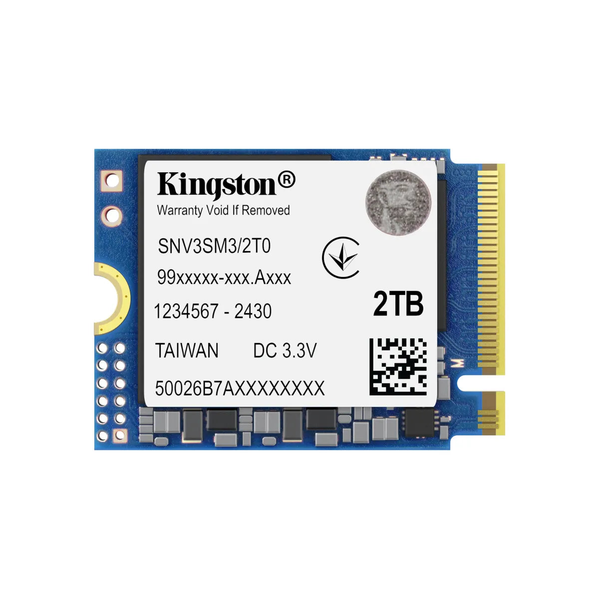 Вътрешни SSD Kingston Technology KINGSTON 2000GB NV3 M.2 2230 PCIe 4.0 NVMe SSD