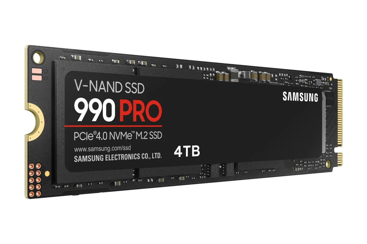Вътрешни SSD Samsung SSD 990 PRO 4TB M.2 2280 PCIe 4.0 x4 NVMe 2.0
