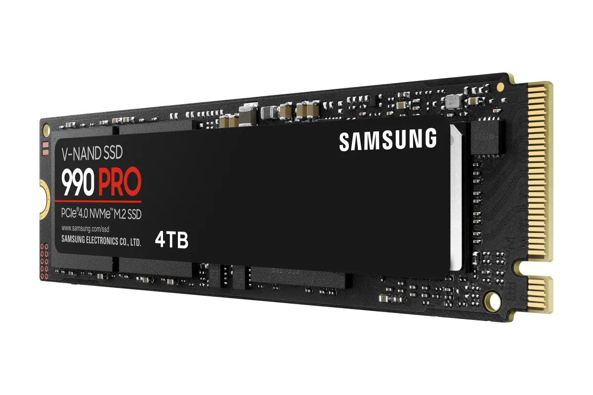 Вътрешни SSD Samsung SSD 990 PRO 4TB M.2 2280 PCIe 4.0 x4 NVMe 2.0