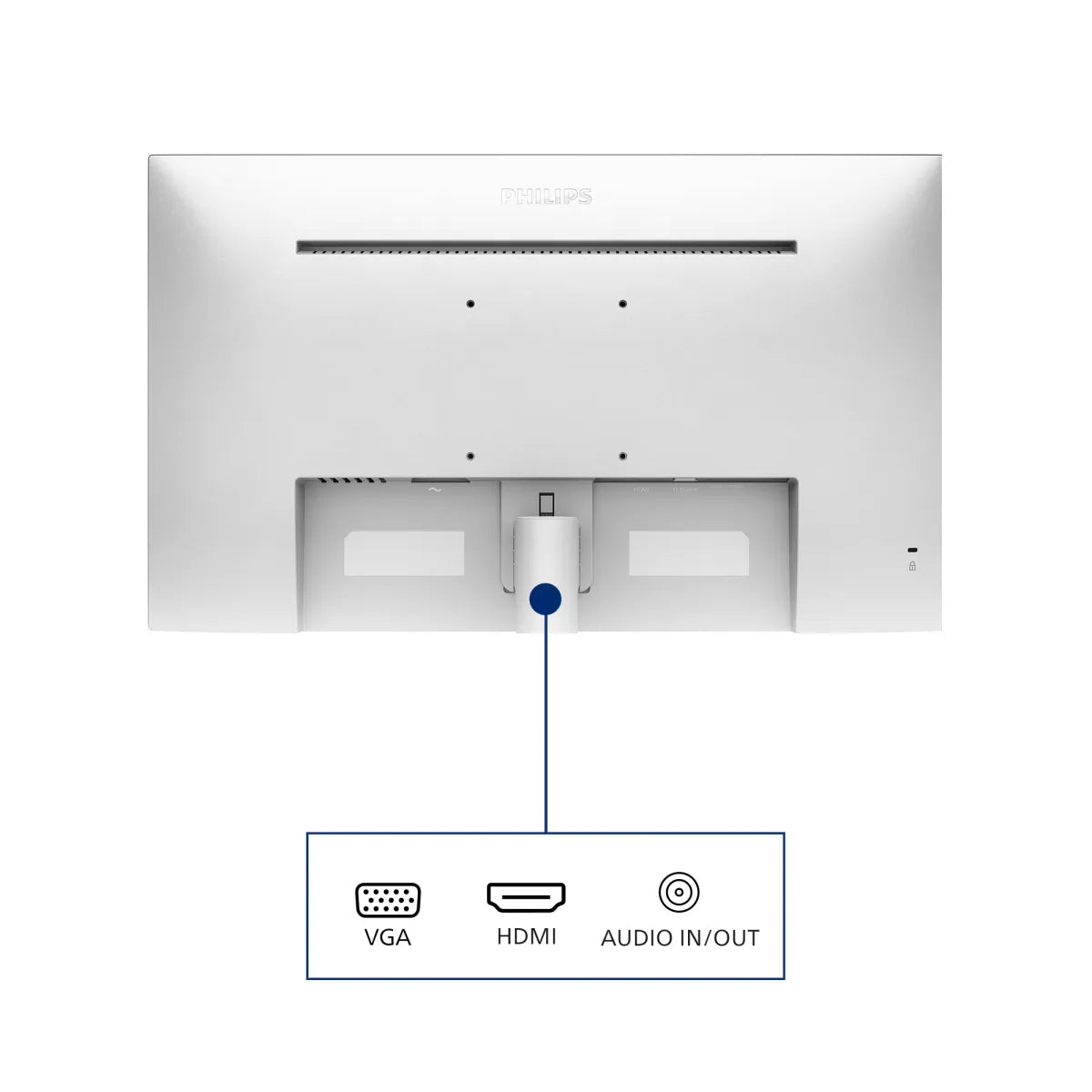 PHILIPS 271V8AW/00 27inch IPS 1920x1080 16:9 HDMI D-SUB White