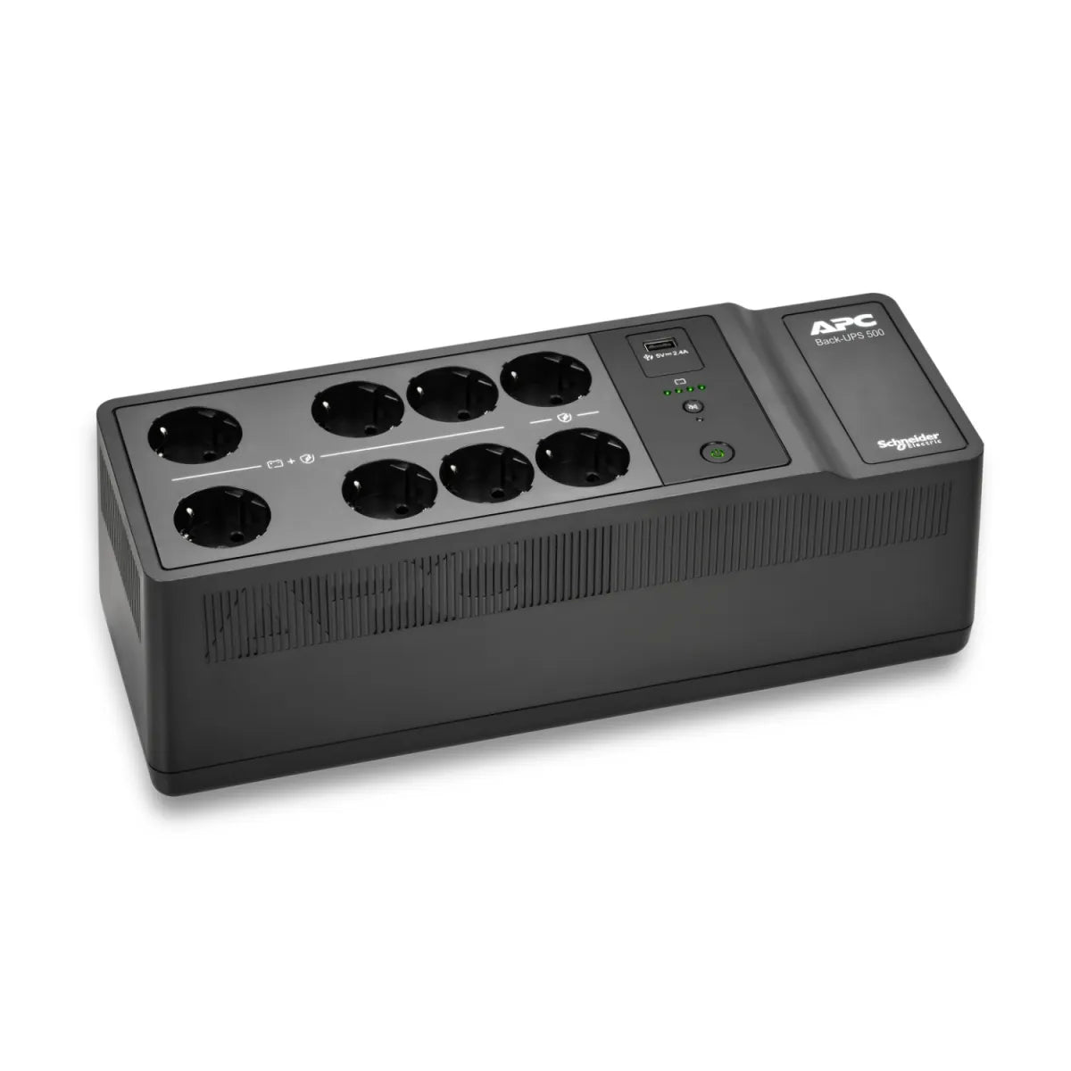 Line Interactive UPS тип кула APC Back-UPS UPS wall mountable / surface mountable AC 230V 300Watt 500VA output connectors 8