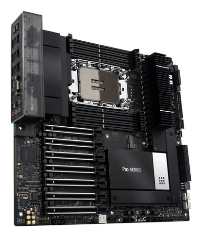 Дънна платка INTEL ASUS PRO WS W790E-SAGE SE LGA4677 ATX 8xDDR4 7xPCIe 4.0 x16 8xSATA 3xM.2