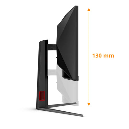 Гейминг монитор AOC CU34G4 34inch Curved Fast VA UWQHD 21:9 180Hz 0.5ms 300cd/m2 HDMI 2.0 DP1.4 Speakers