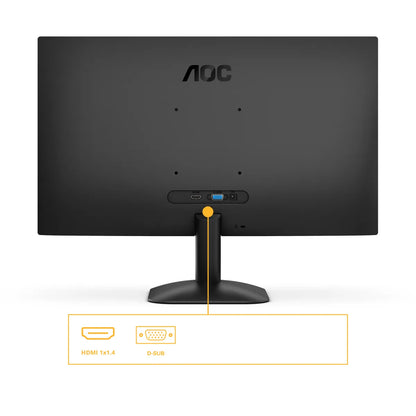 Бизнес монитор AOC 24B31H 23.8inch IPS FHD 120Hz 300cd/m2 1ms VGA HDMI
