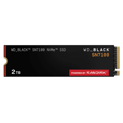 Вътрешни SSD SANDISK WD Black SN7100 NVMe SSD 2TB M.2 2280 POWERED BY SANDISK