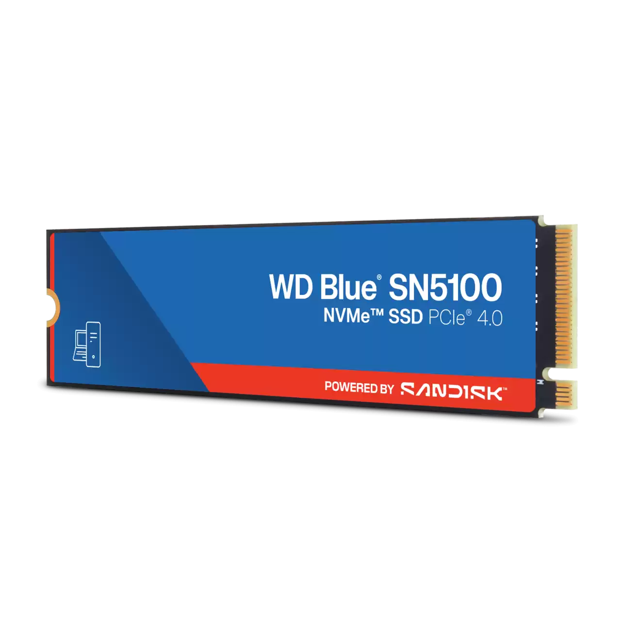 Вътрешни SSD SANDISK WD Blue SN5100 NVMe SSD 1TB M.2 POWERED BY SANDISK