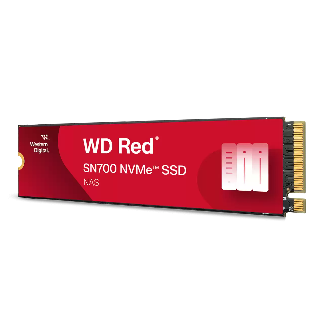 Вътрешни SSD SANDISK WD Red SSD SN700 NVMe 1TB M.2 2280 PCIe Gen3 8Gb/s internal drive for NAS devices POWERED BY SANDISK